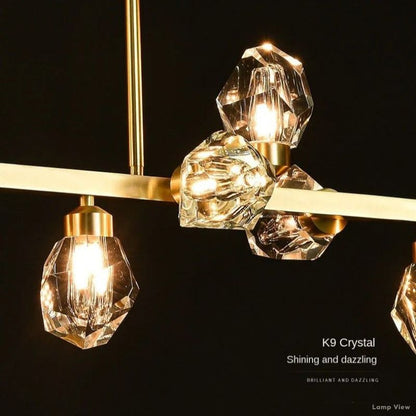 Angle Linear Chandelier