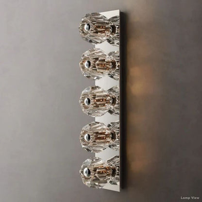 Boule Spherical Cristal Linear Wall Sconce