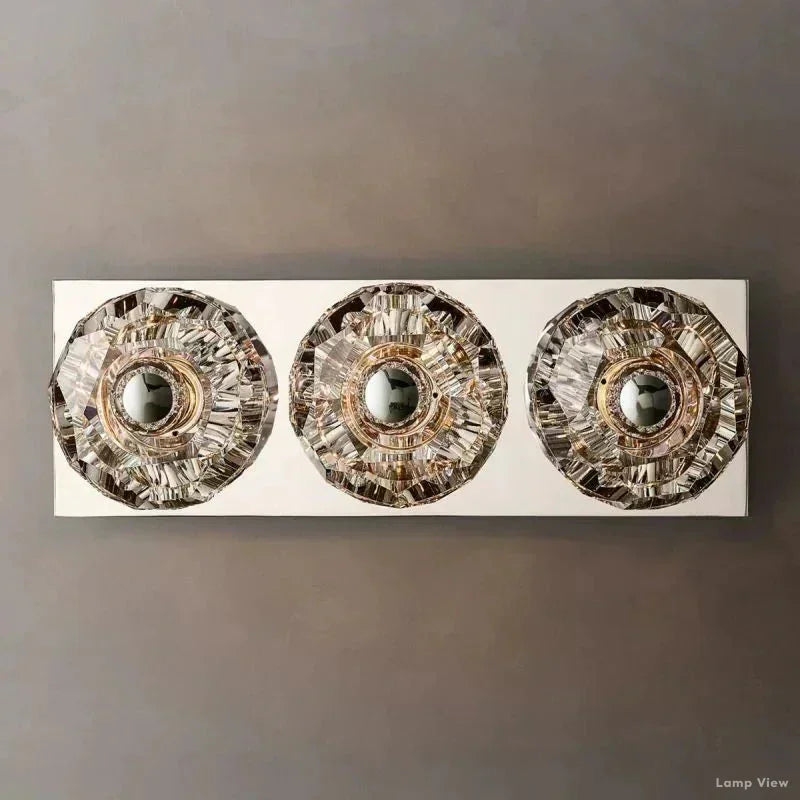 Boule Spherical Cristal Linear Wall Sconce