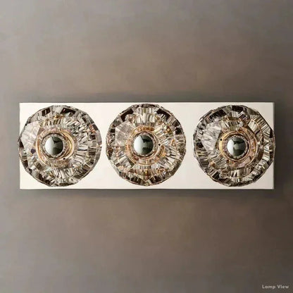 Boule Spherical Cristal Linear Wall Sconce