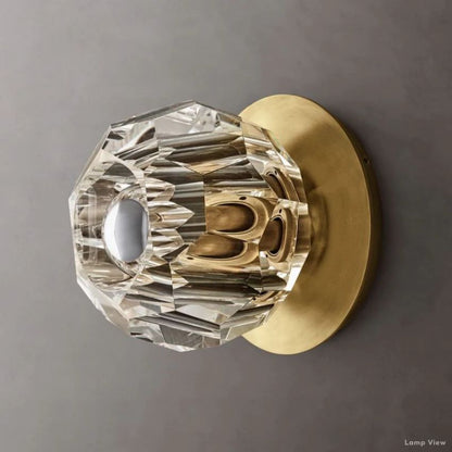 Boule Spherical Cristal Petite Wall Sconce