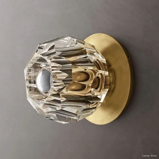 Boule Spherical Cristal Petite Wall Sconce