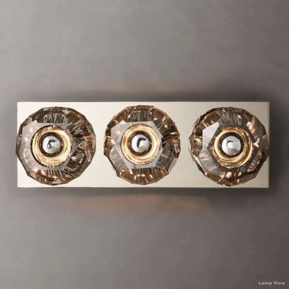 Boule Spherical Cristal Linear Wall Sconce