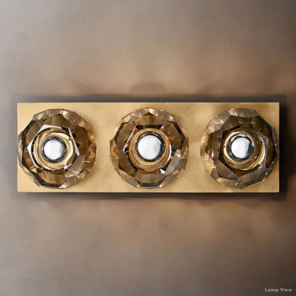 Boule Spherical Cristal Linear Wall Sconce
