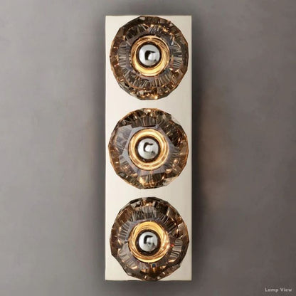 Boule Spherical Cristal Linear Wall Sconce