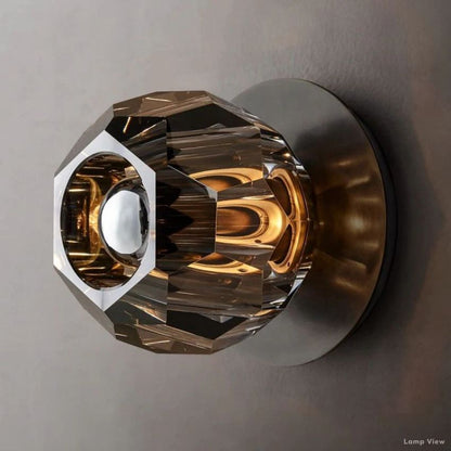 Boule Spherical Cristal Petite Wall Sconce
