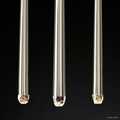 Aquitaine Conical Form Linear Chandelier 60"