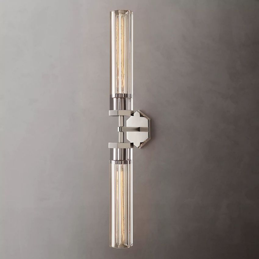 Lambert Hexagonal Double Wall Sconce