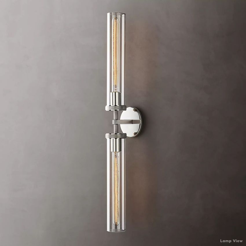 Lambert Cylindrical Shade Double Wall Sconce
