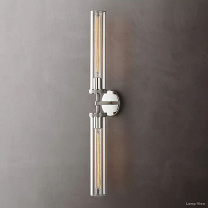 Lambert Cylindrical Shade Double Wall Sconce