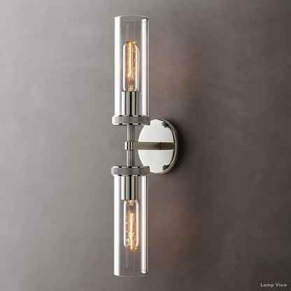 Lambert Cylindrical Shade Double Wall Sconce