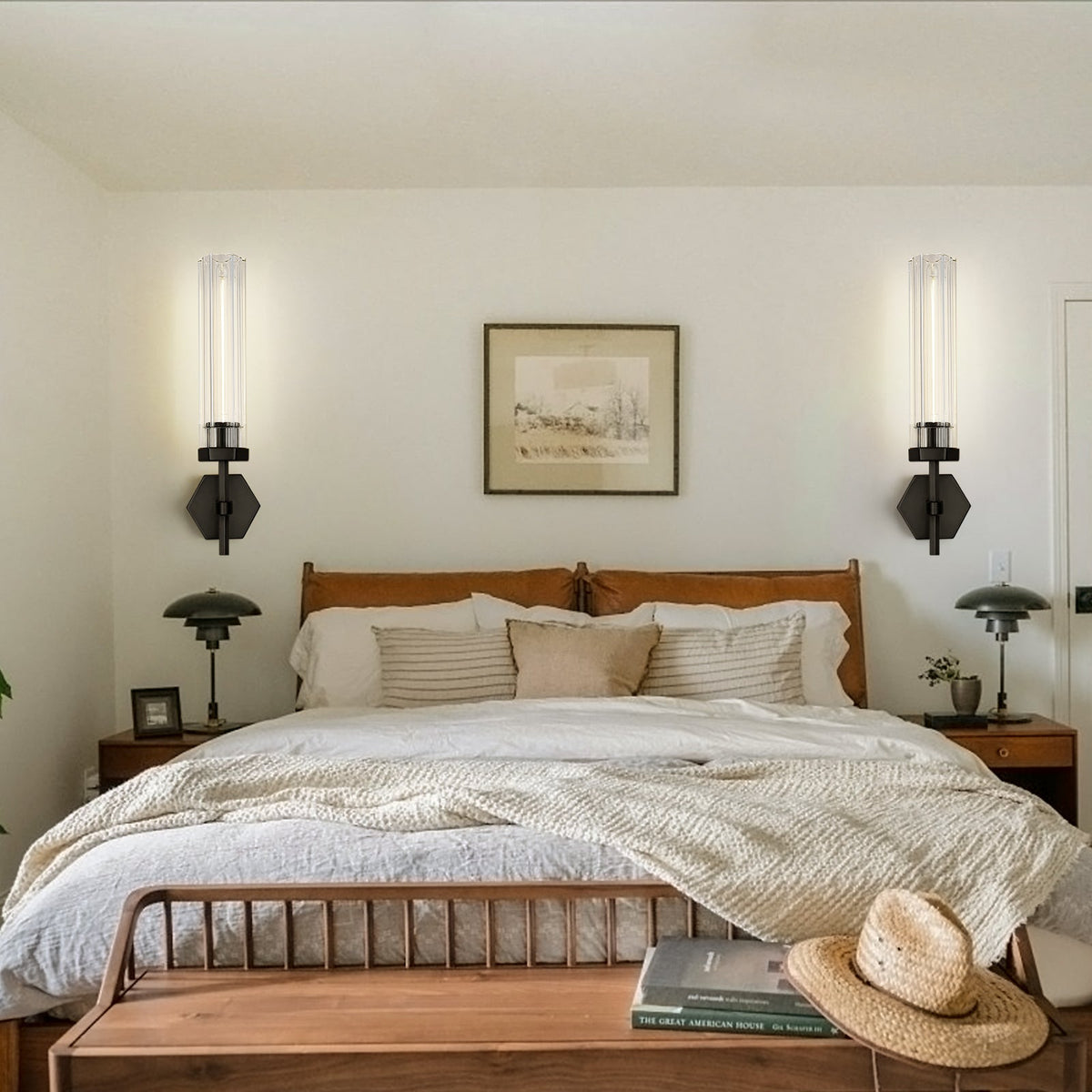 Lambert Hexagonal Wall Sconce