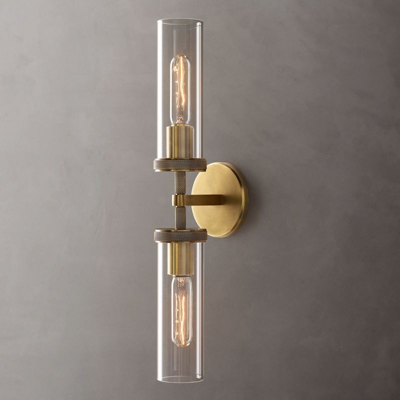 Lambert Cylindrical Double Wall Sconce