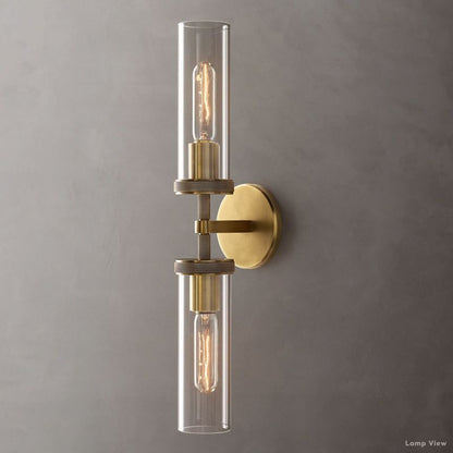 Lambert Cylindrical Shade Double Wall Sconce