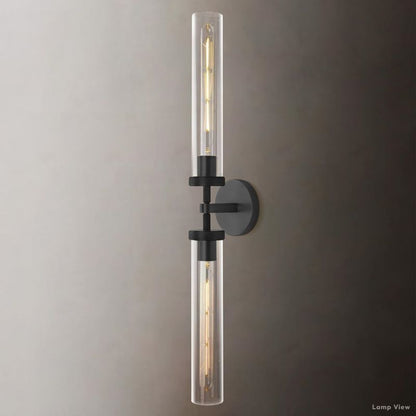 Lambert Cylindrical Shade Double Wall Sconce