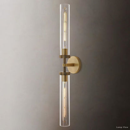 Lambert Cylindrical Shade Double Wall Sconce
