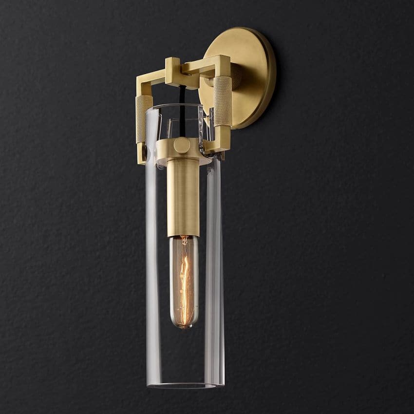 Machinist Cylinder Wall Sconce