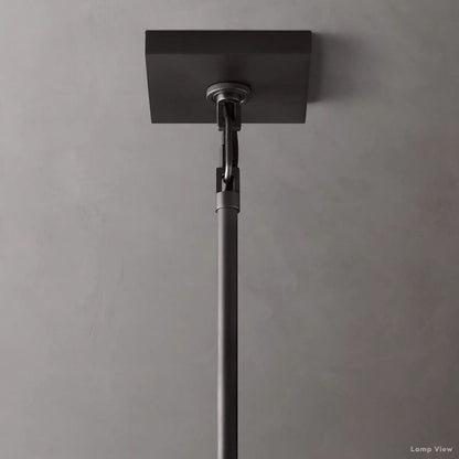 Beckman Grid Glass Pendant Light