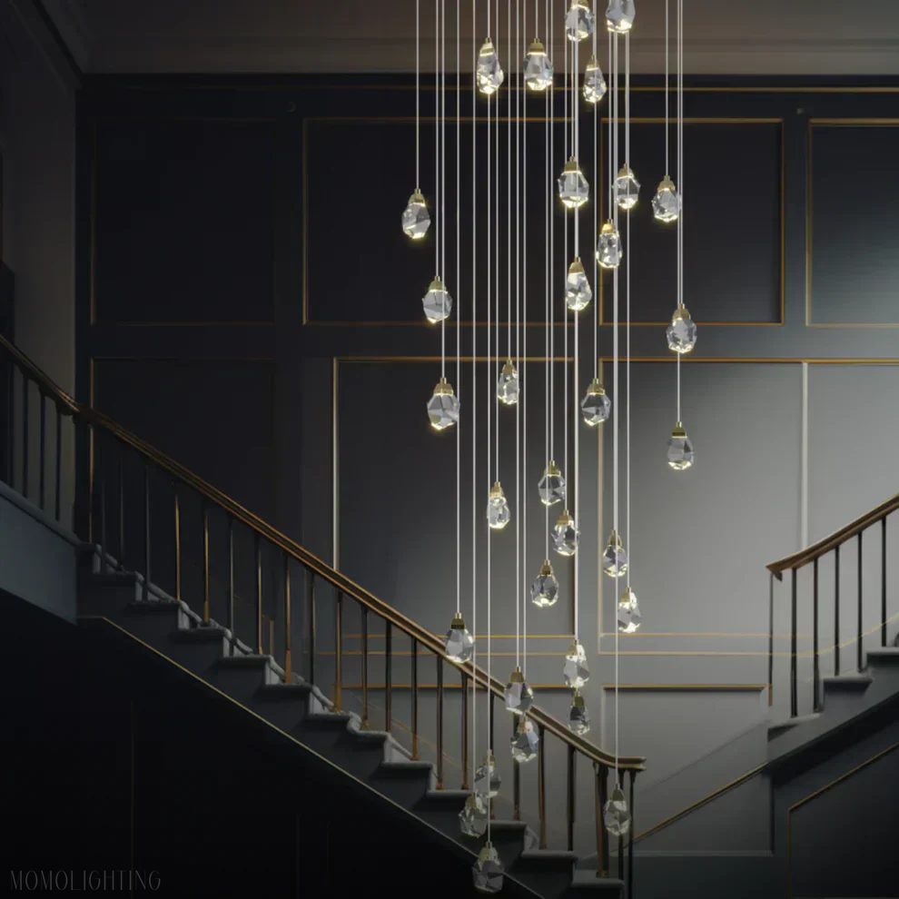 Angle Cluster Chandelier