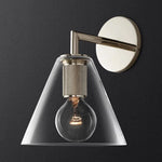 Utilitaire Funnel Wall Sconce