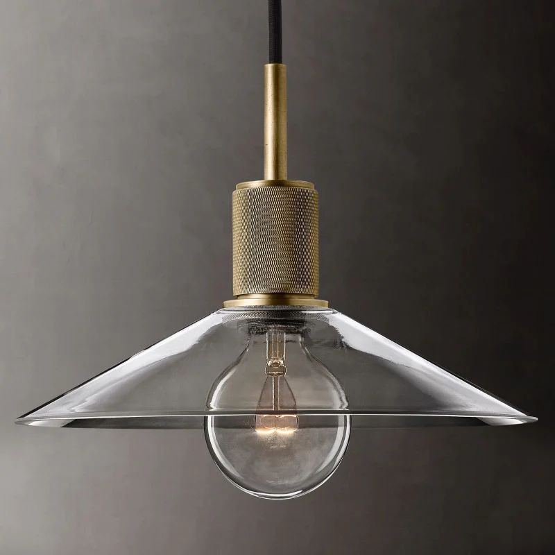 Utilitaire Glass Pendant Light