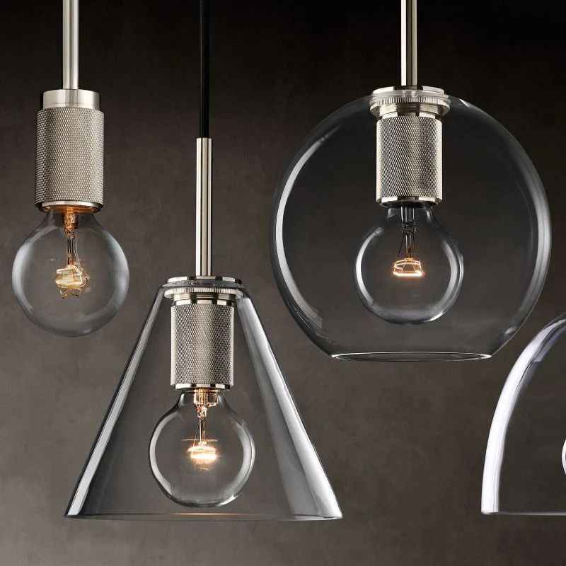 Utilitaire Glass Pendant Light