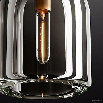 Botanist Crystal Cloche Pendant Light