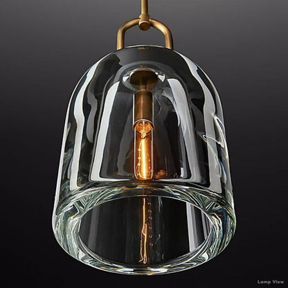 Botanist Crystal Cloche Pendant Light
