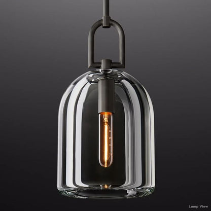 Botanist Crystal Cloche Pendant Light