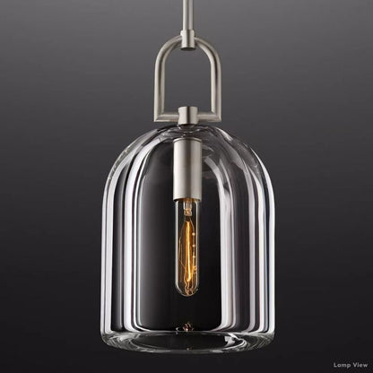 Botanist Crystal Cloche Pendant Light