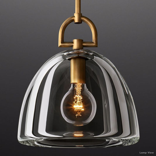 Botanist Crystal Dome Pendant Light
