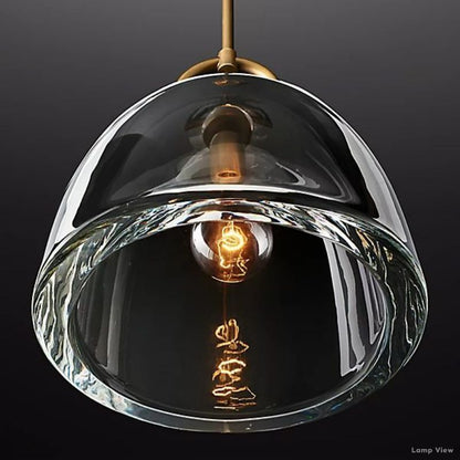 Botanist Crystal Dome Pendant Light