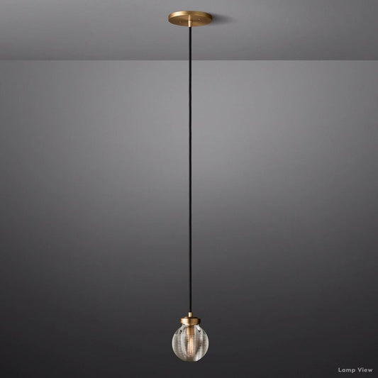 Pearl Shimmer Crystal Pendant Light