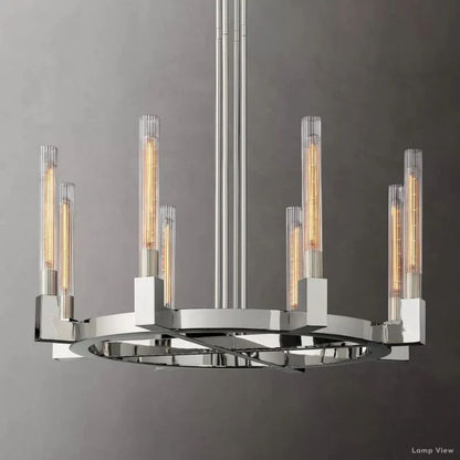 Cannele Beaux Arts Round Chandelier 36"