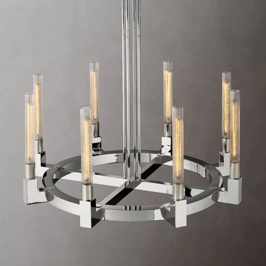 Cannele Round Chandelier 36"