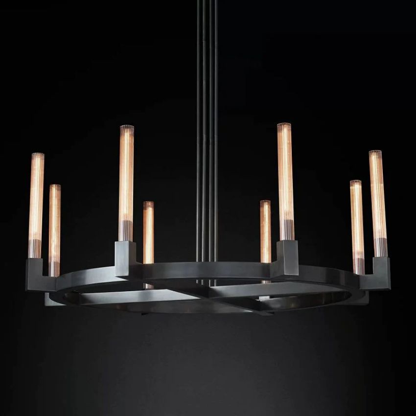 Cannele Round Chandelier 48"