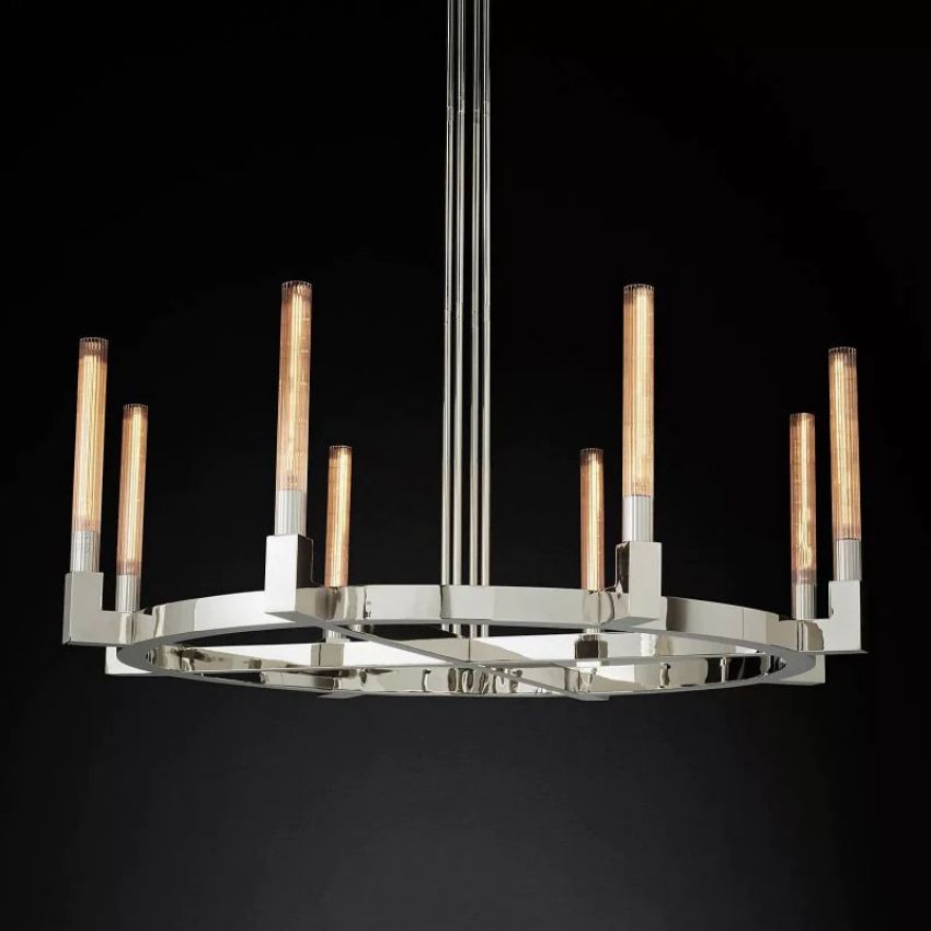 Cannele Round Chandelier 48"
