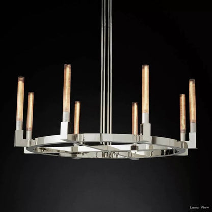 Cannele Beaux Arts Round Chandelier 48"