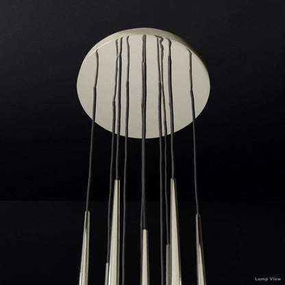 Aquitaine Conical Form Round Chandelier 24"