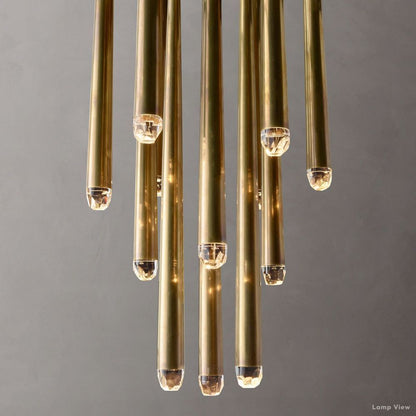 Aquitaine Conical Form Round Chandelier 24"