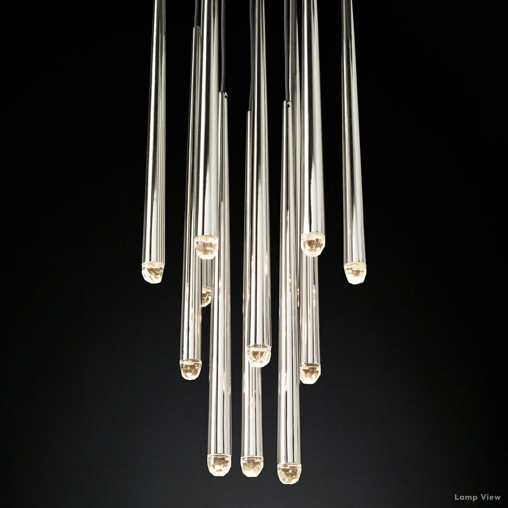 Aquitaine Conical Form Round Chandelier 18"