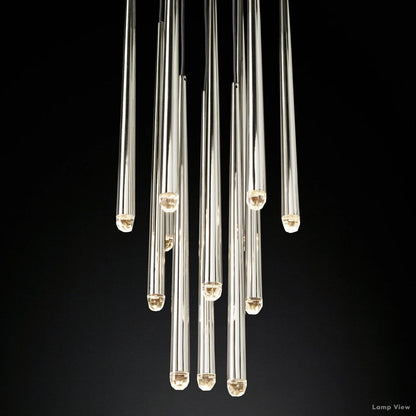 Aquitaine Conical Form Round Chandelier 24"