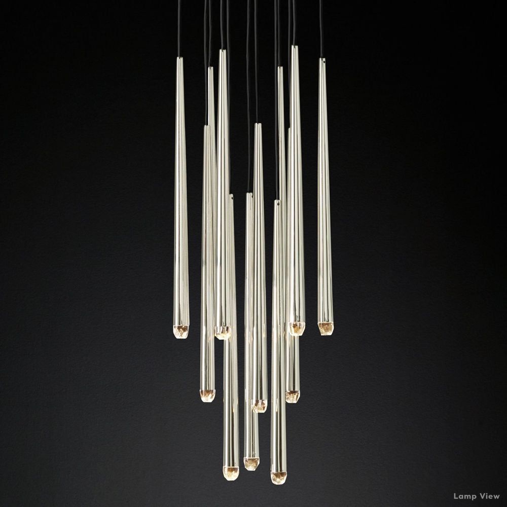 Aquitaine Conical Form Round Chandelier 18"
