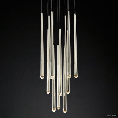 Aquitaine Conical Form Round Chandelier 18"