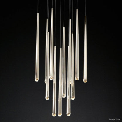 Aquitaine Conical Form Round Chandelier 24"