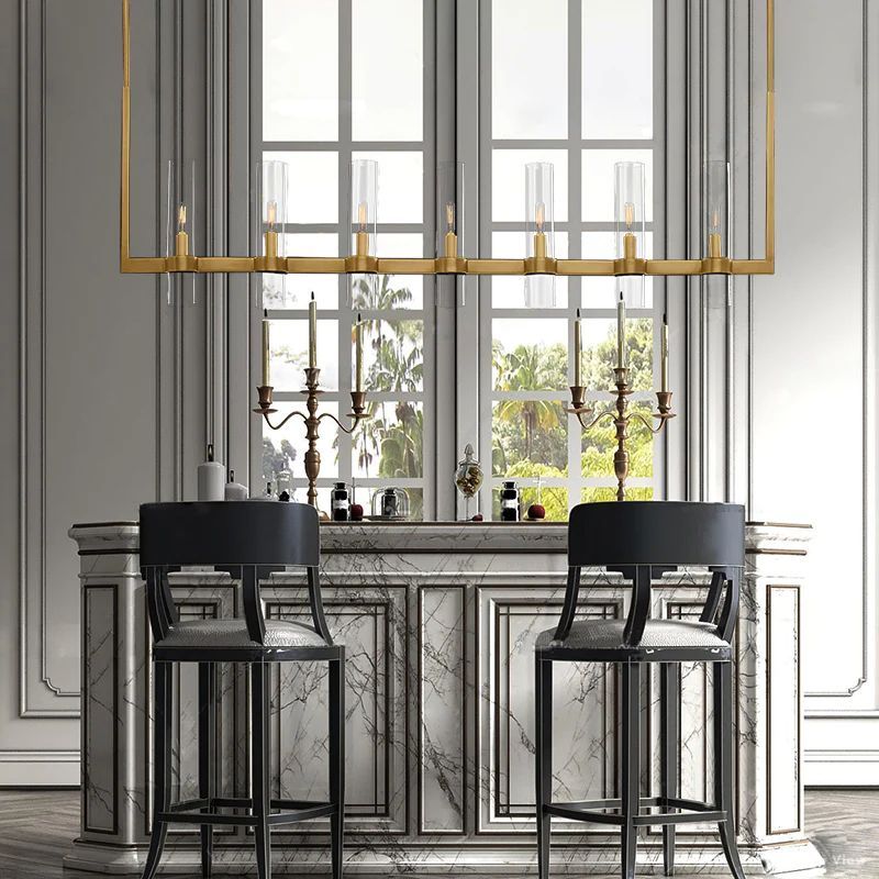 Ravelle Linear Chandelier 59" - ebuylight