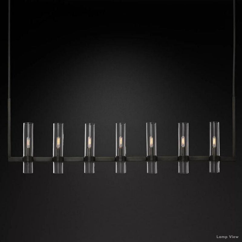 Ravelle Linear Chandelier 59" - ebuylight