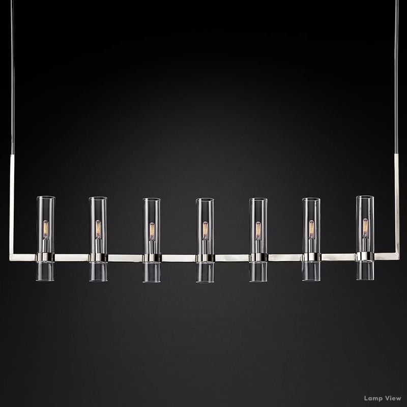 Ravelle Linear Chandelier 59" - ebuylight