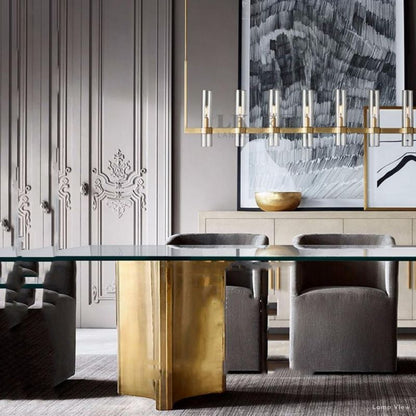 Ravelle Linear Chandelier 59" - ebuylight