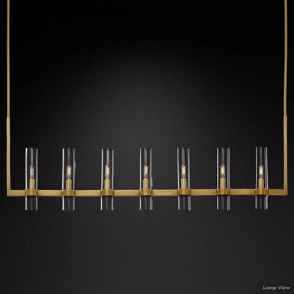 Ravelle Linear Chandelier 59" - ebuylight